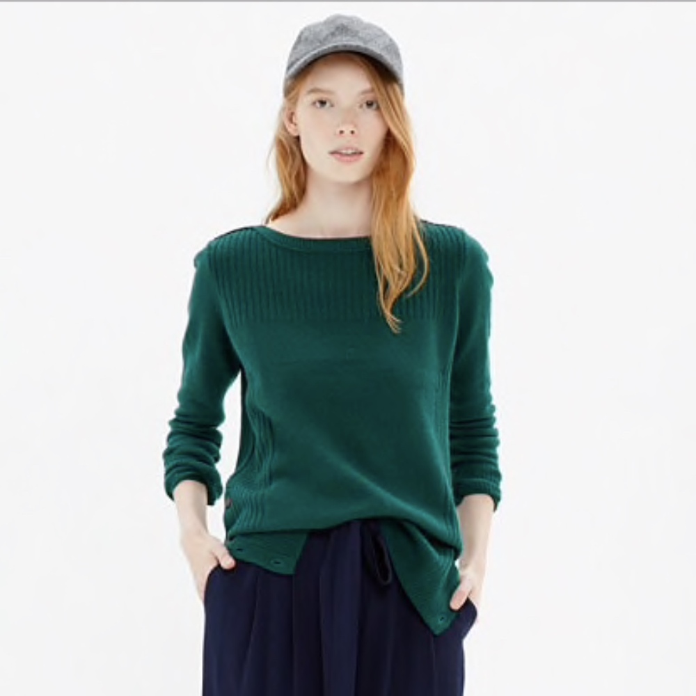 Madewell Pinewood Pullover Sweater XS